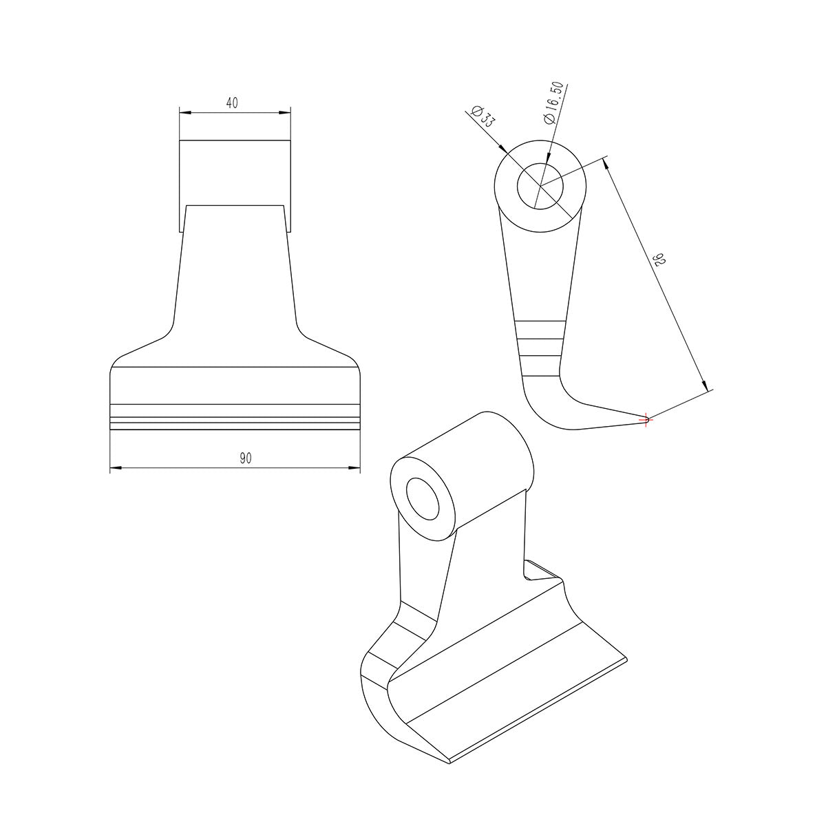 Hammerslagler 90 mm/750 g
