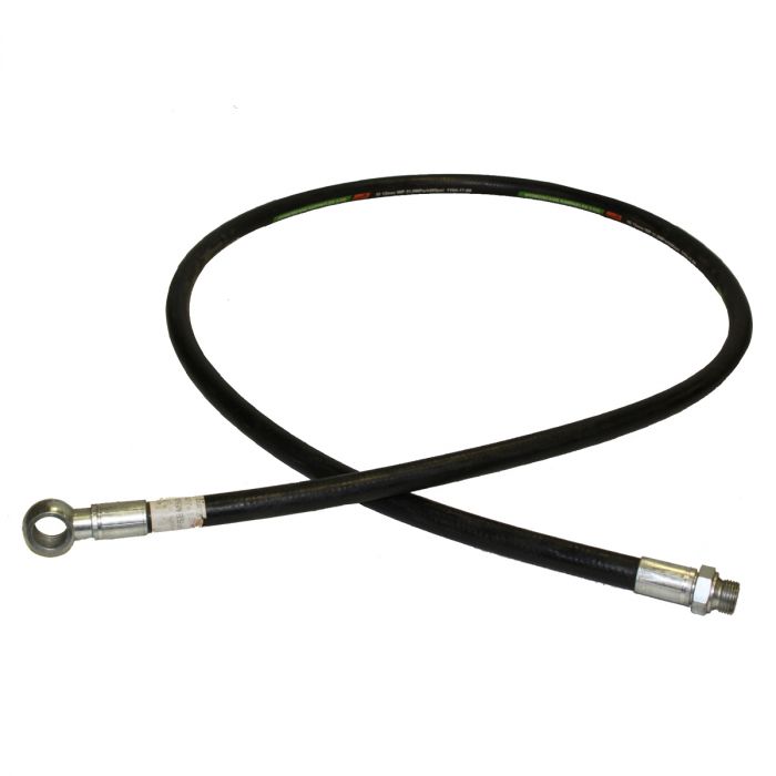Hydraulikslange 1/2" UF 1/2" Lige - 2.050 mm - Banjo 22 mm