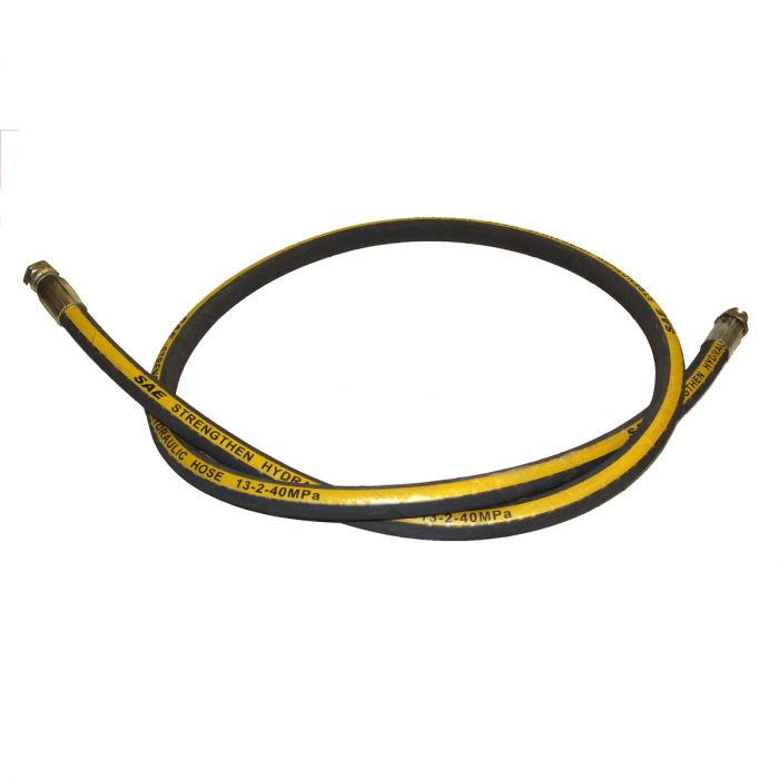 Hydraulikslange 3/8" IR 3/8" Lige - 650 mm - Banjo 18 mm
