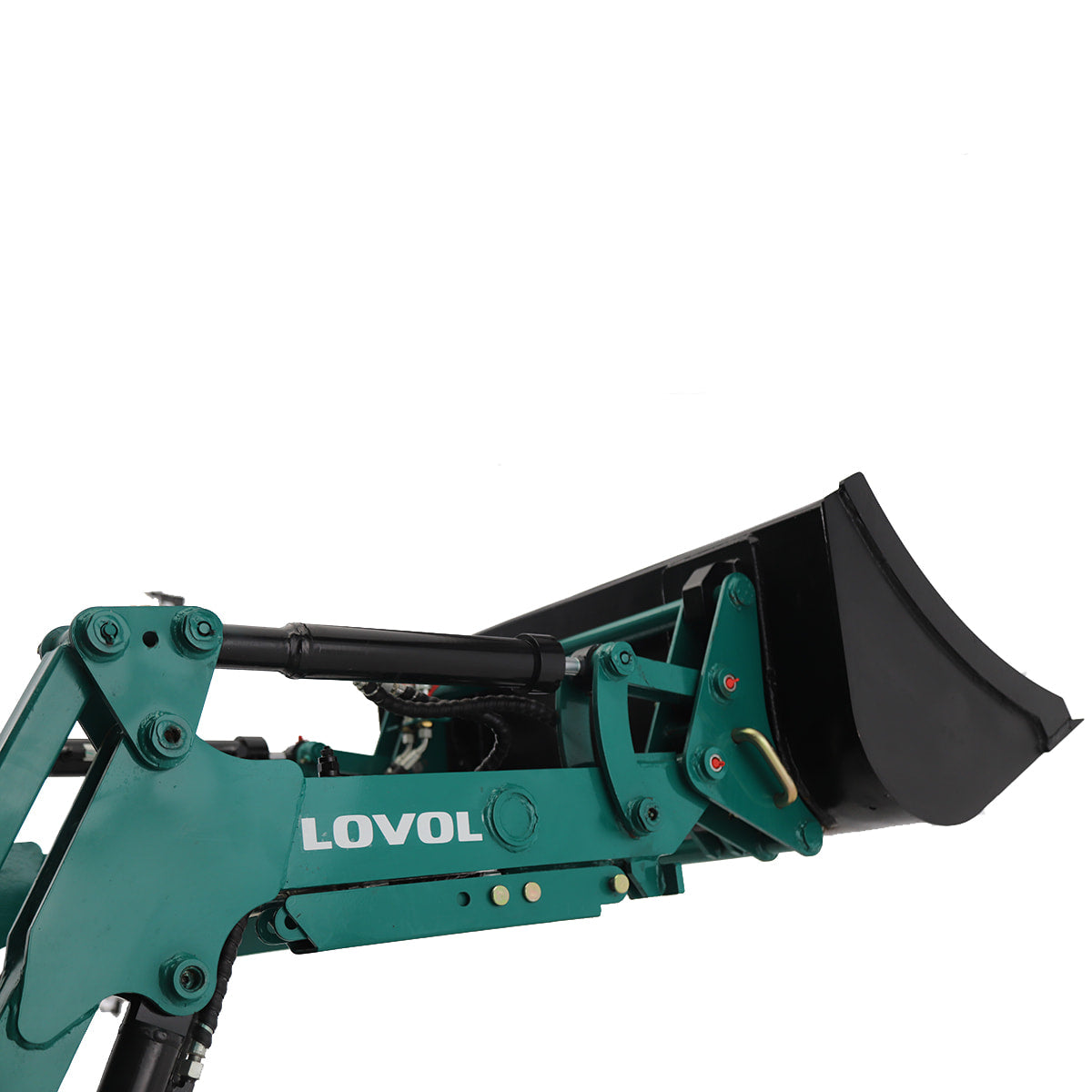 Kompakttraktor Lovol 25 hk med frontlæsser, uden førerhus