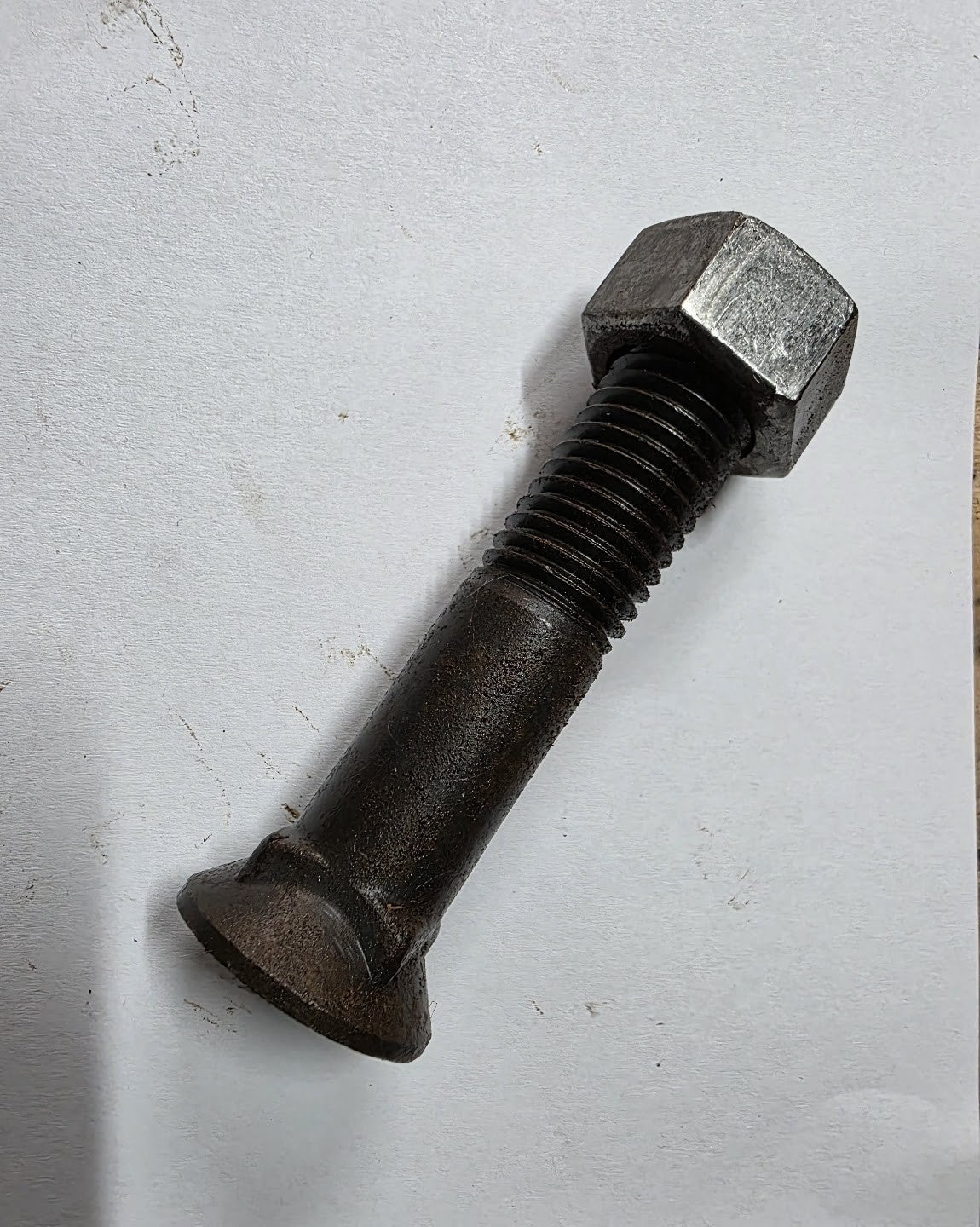 Plovbolt - 3/4x90mm - UNC Stålplovbolt