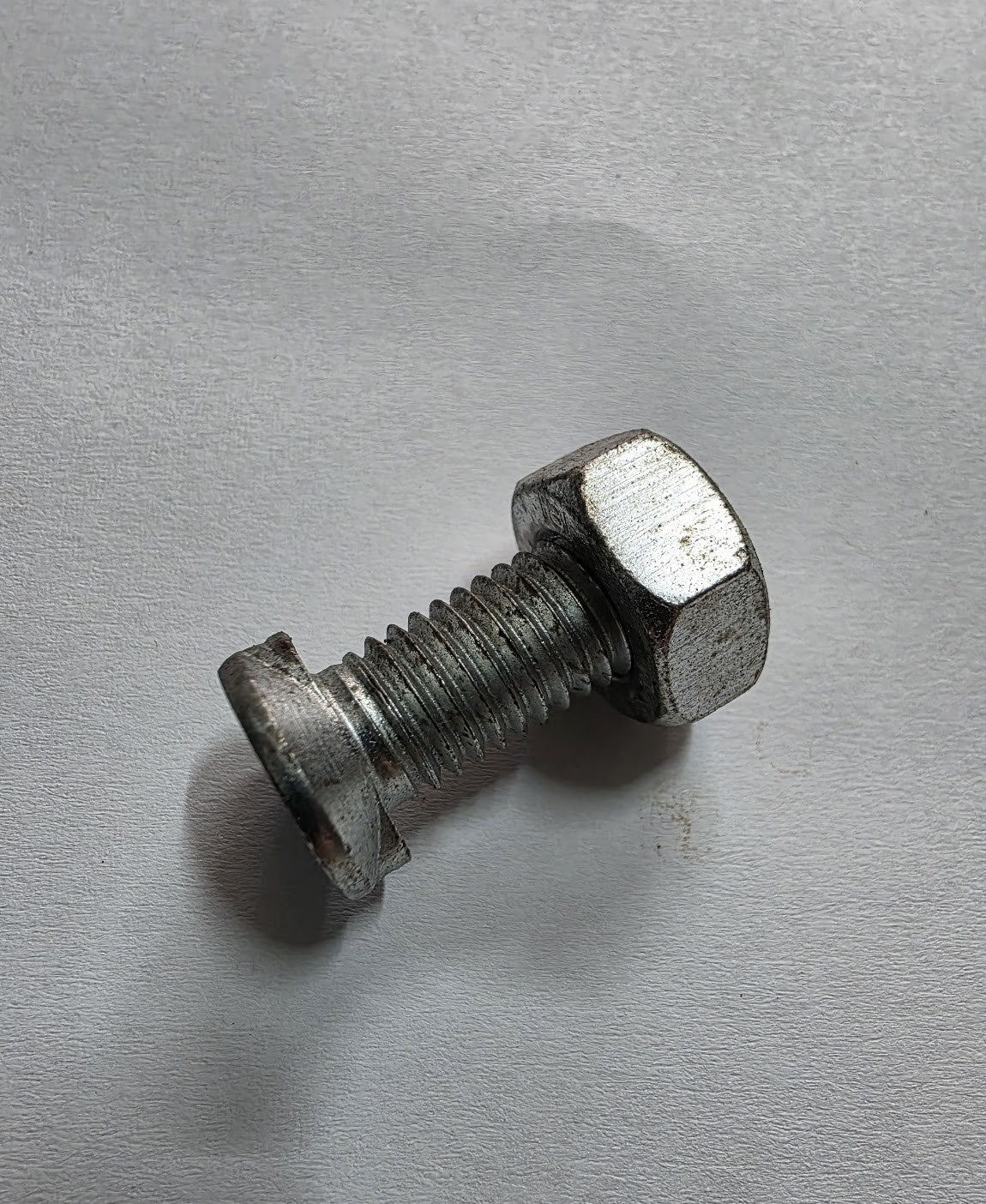 Plovbolt - M10x25mm, GALV