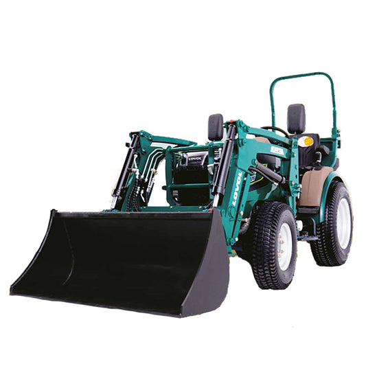 Kompakttraktor Lovol 25 hk med frontlæsser, uden førerhus