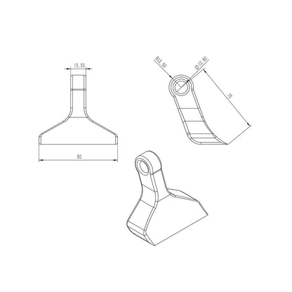 Hammerslagler Heavy Duty, 77 mm345 g